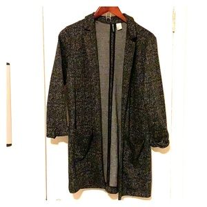 H&M Women’s Small cardigan blk & gray